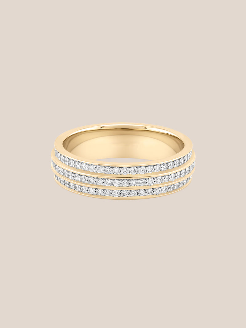 Diamond Tiered Eternity Band