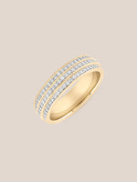Diamond Tiered Eternity Band