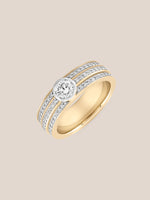 Diamond Tiered Engagement Ring