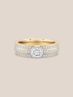 Diamond Tiered Engagement Ring
