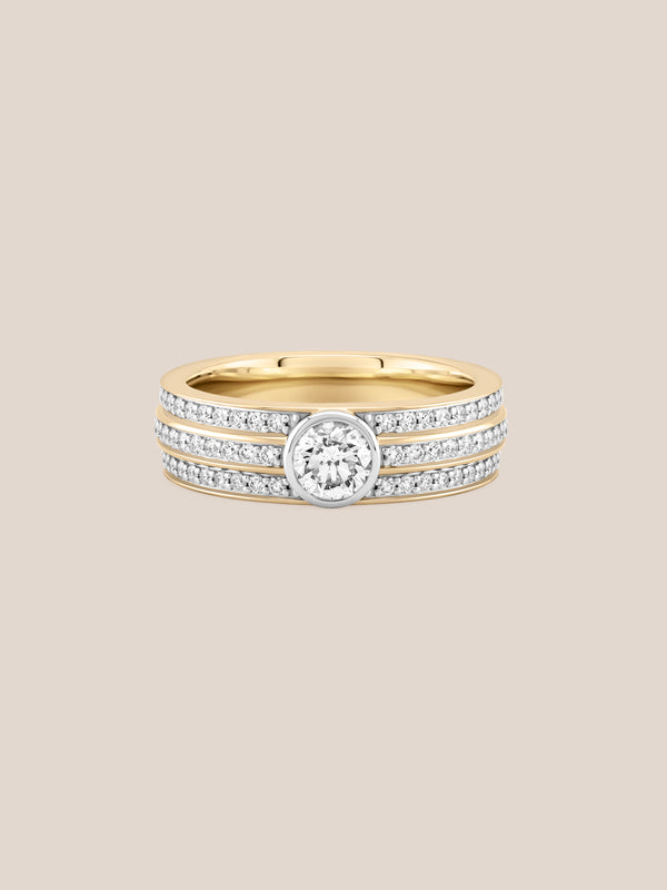 Diamond Tiered Engagement Ring