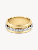 Spinning Latch Eternity Band