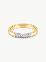 Pave Diamond Accent Ring