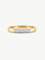Pave Diamond Accent Ring