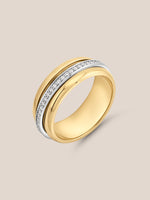 Spinning Latch Eternity Band