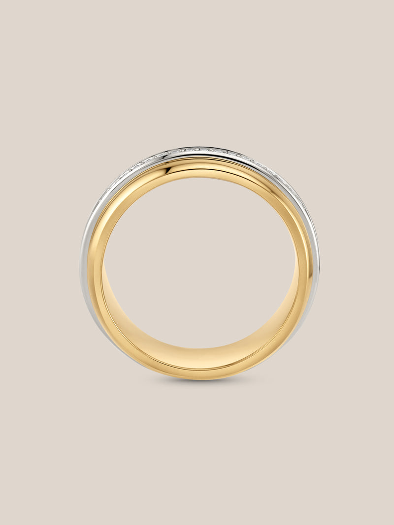 Spinning Latch Eternity Band