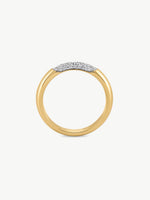 Pave Diamond Accent Ring