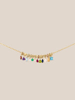 Birthstone Charms Necklace