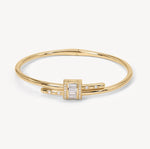 Vaulted Latch Bracelet