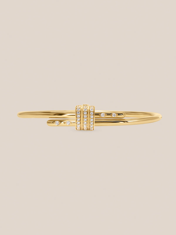Diamond Latch Bracelet