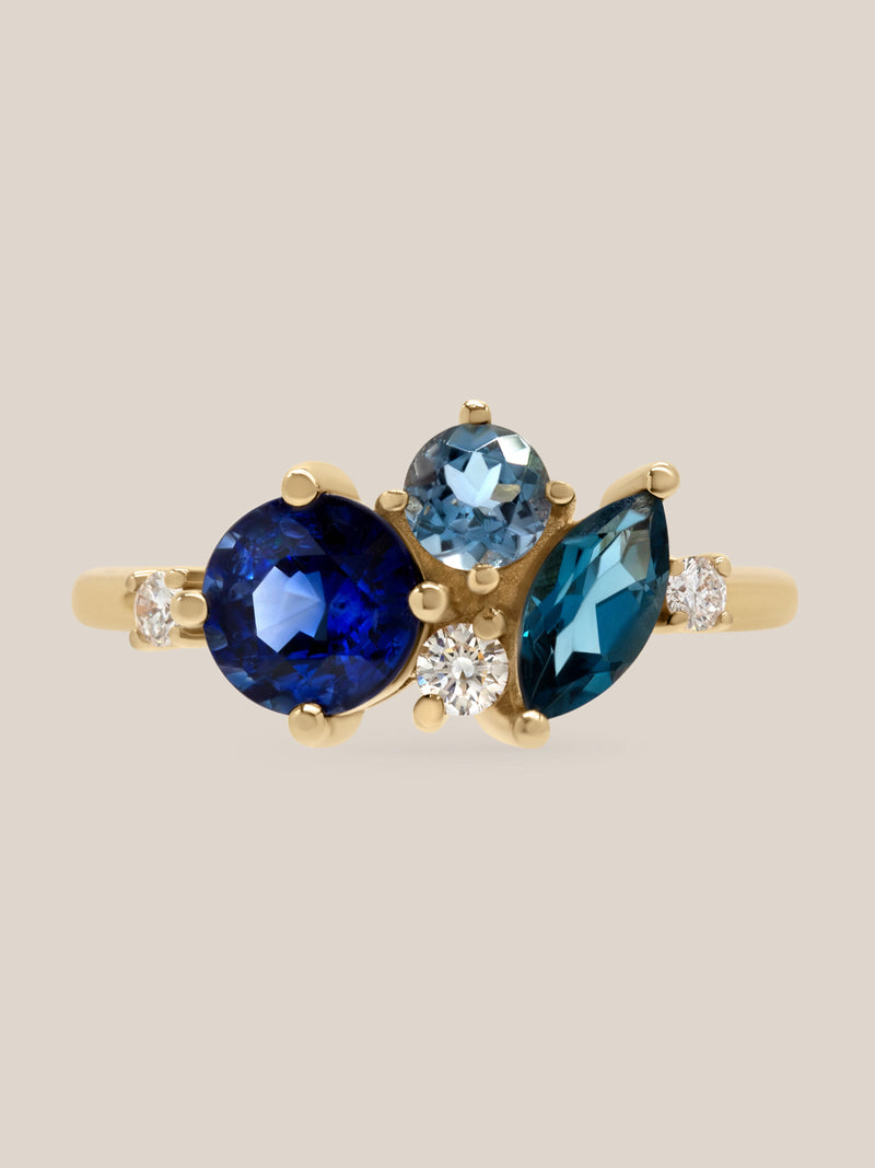 Large Ocean Starry Cluster Ring