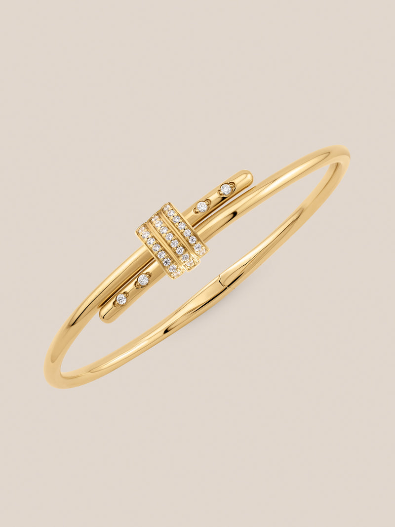 Diamond Latch Bracelet