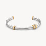 Golden Arc Cuff Bracelet