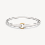 Mixed Metal Buckle Bracelet