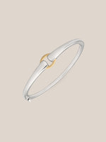 Mixed Metal Buckle Bracelet