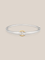 Mixed Metal Buckle Bracelet