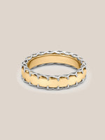 Two-Toned Stitched Ring