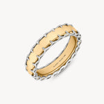 Two-Toned Stitched Ring