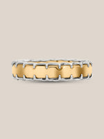 Two-Toned Stitched Ring