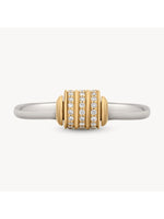 Mixed Metal Spinning Latch Ring