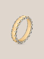 Two-Toned Stitched Ring