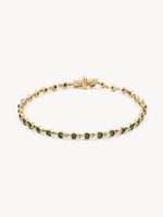 Wrapped in Green Tourmaline Bracelet