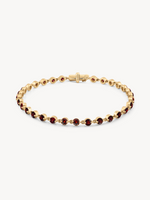 Wrapped in Garnets Bracelet