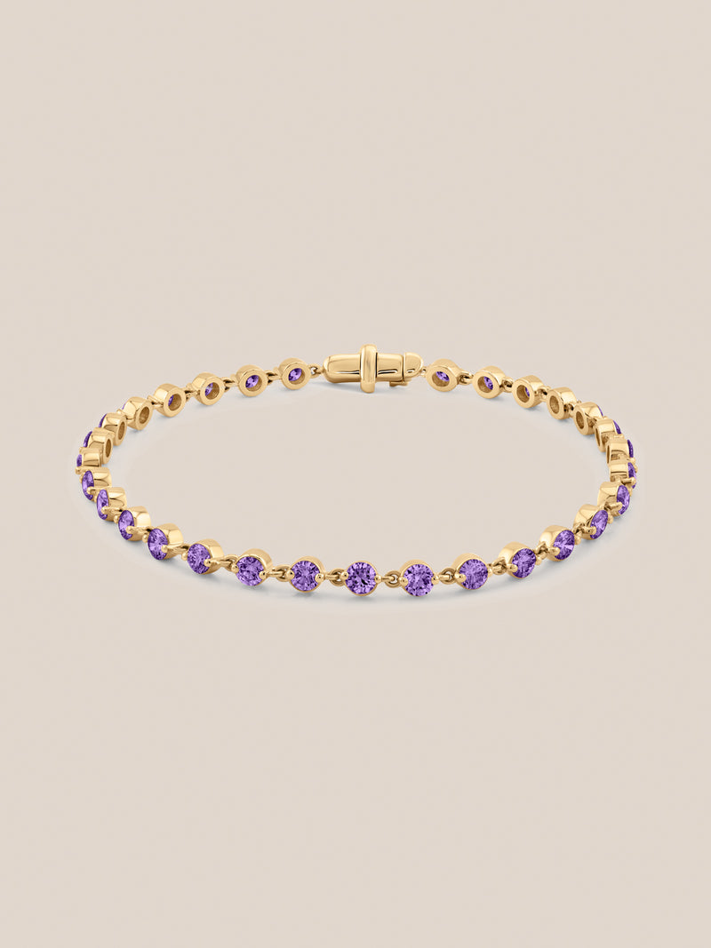 Wrapped in Amethyst Bracelet