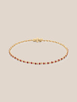 Wrapped in Rubies Bracelet