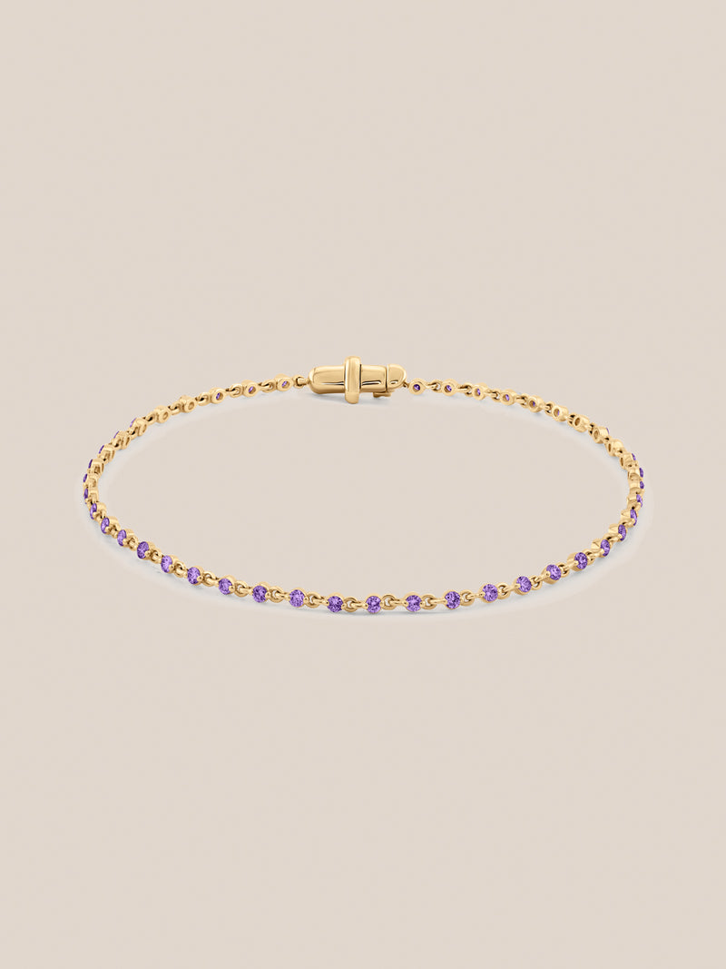 Wrapped in Amethyst Bracelet
