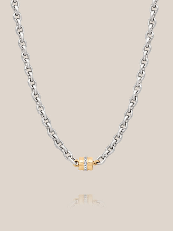 Golden Arc Necklace
