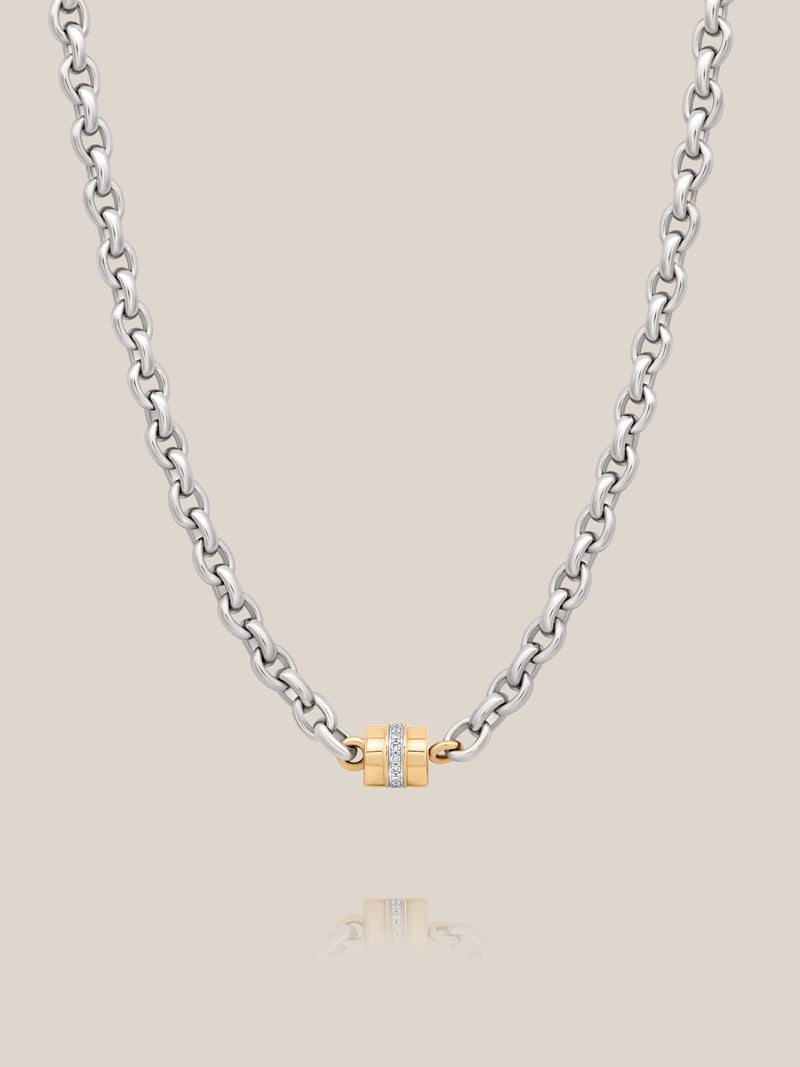 Golden Arc Necklace