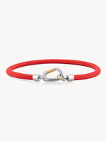Mixed Metal Carabiner Bracelet