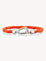 Mixed Metal Carabiner Bracelet