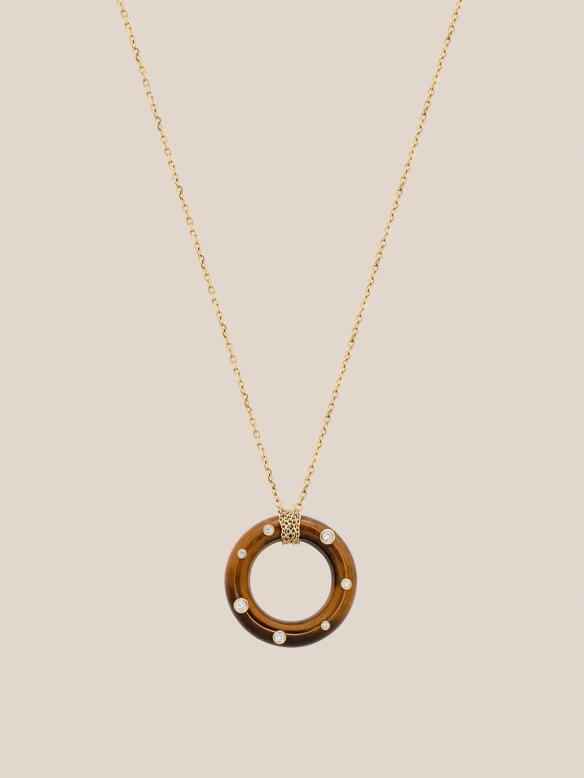 Tigers Eye Aria Necklace