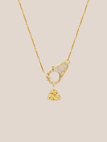 Trillion Citrine Necklace