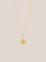 Trillion Citrine Necklace