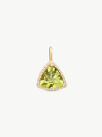 Trillion Peridot Necklace