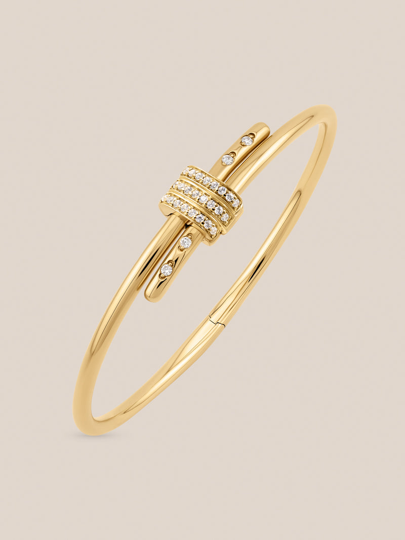 Diamond Latch Bracelet