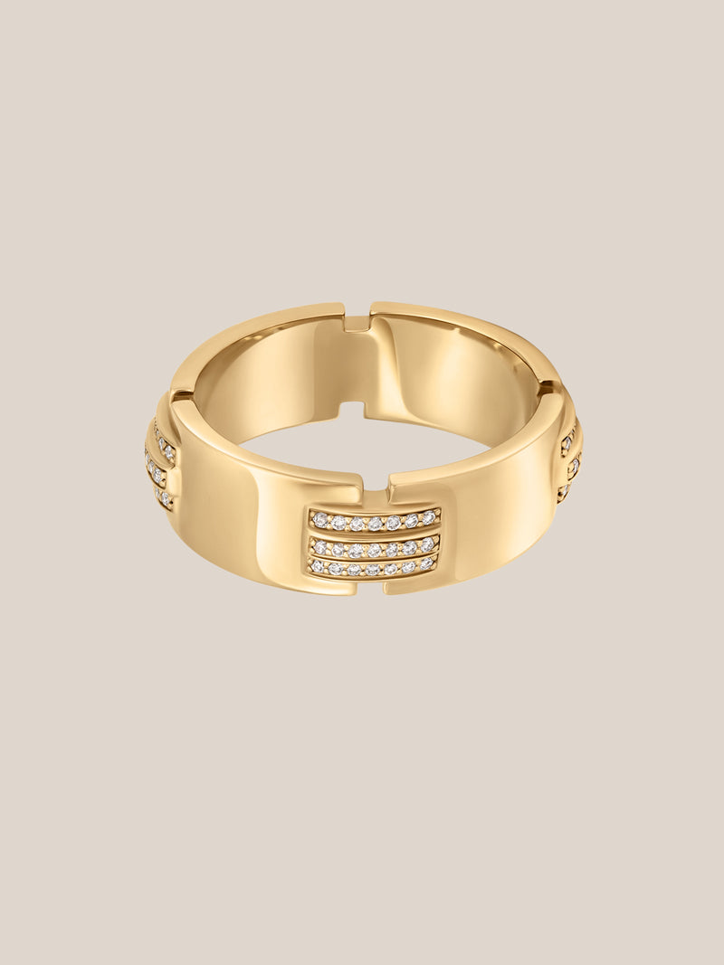 Luxe Latch Eternity Ring
