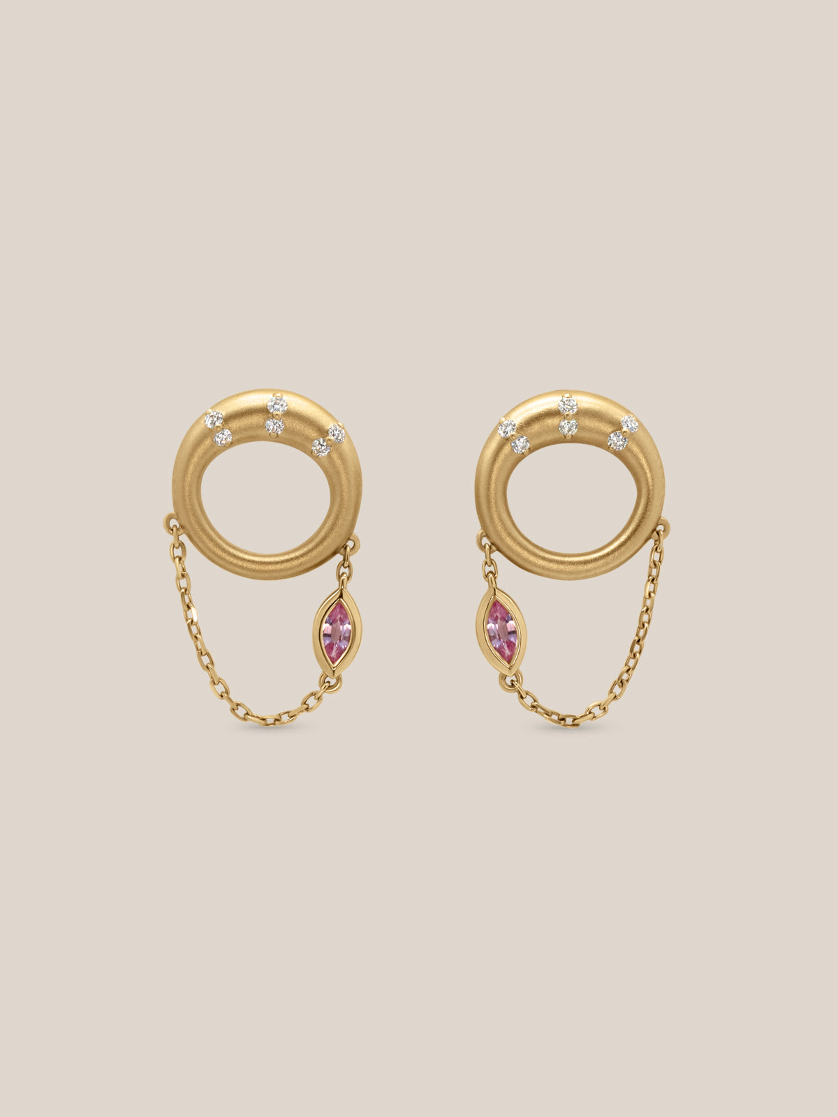 The Imperial Rose Earrings