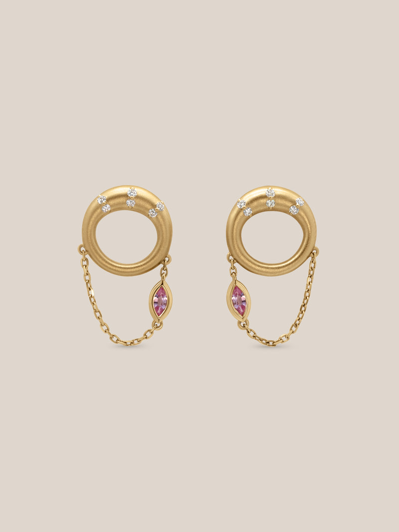 The Imperial Rose Earrings