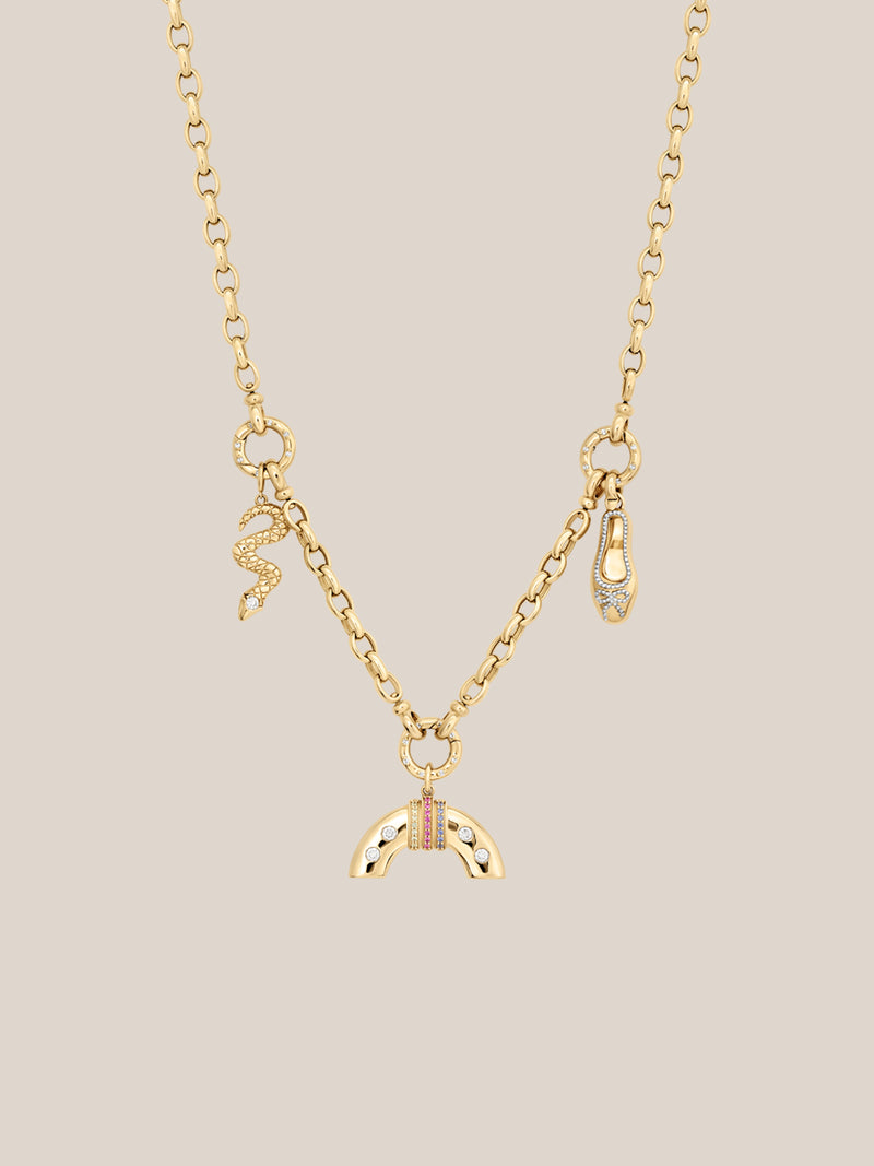 Petite Aria Trio Necklace
