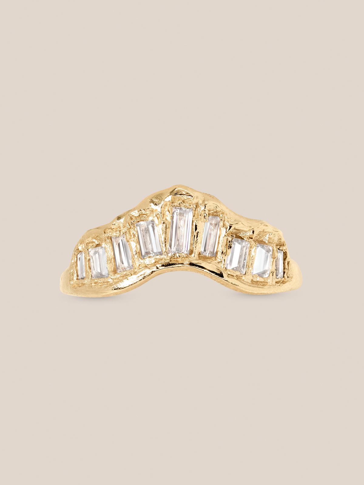 Soft Diamond Scatter Ring
