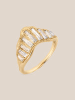 Lemon Baguette Diamond Ring