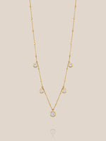 Lucent Diamond Station Necklace