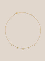Lucent Diamond Station Necklace