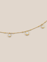 Lucent Diamond Station Necklace