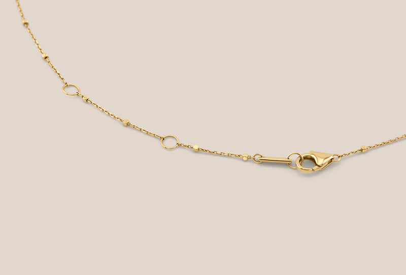 Lucent Diamond Station Necklace