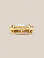 Spotlight Emerald-Cut Diamond Pendant